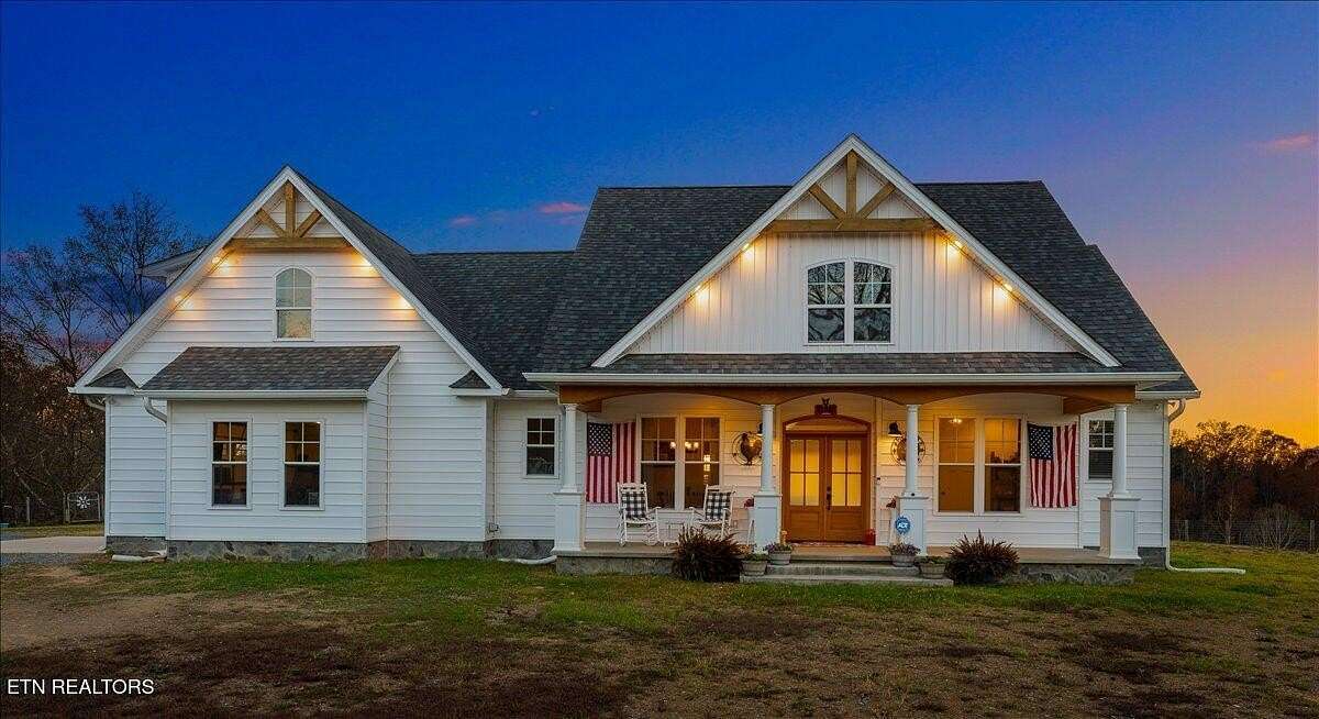 13.7 Acres of Land with Home for Sale in Greeneville, Tennessee