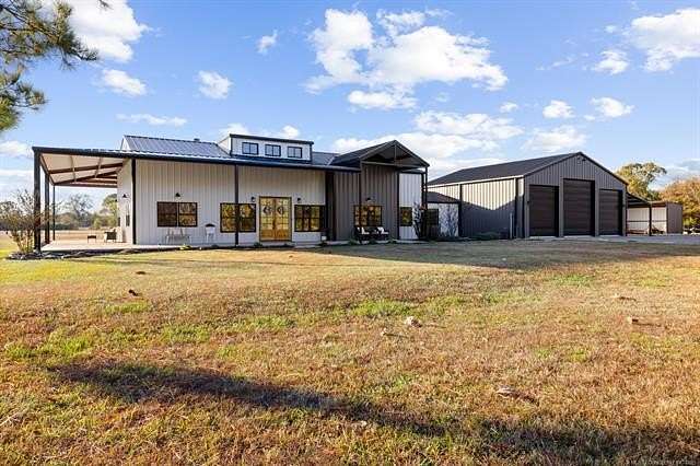 5 Acres of Residential Land with Home for Sale in Valliant, Oklahoma