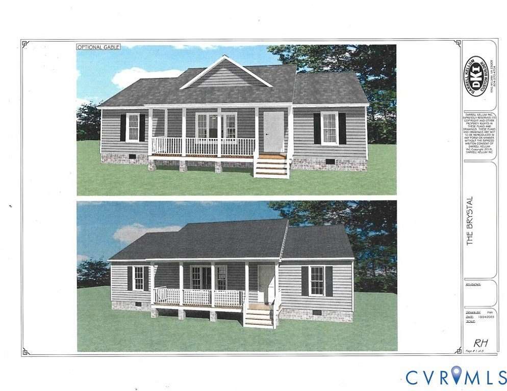 5 Acres of Residential Land with Home for Sale in King William, Virginia