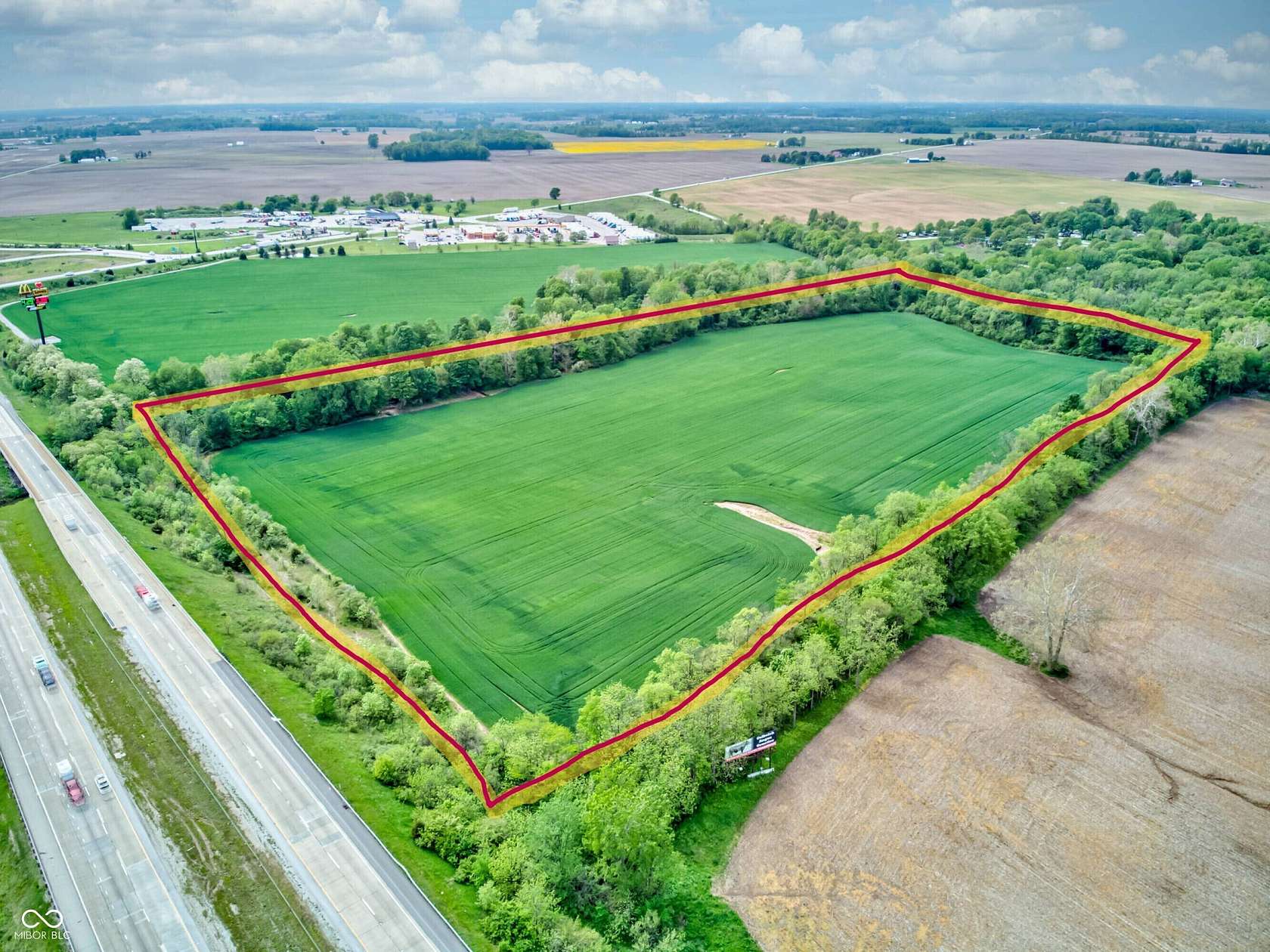 25 Acres of Land for Sale in Knightstown, Indiana