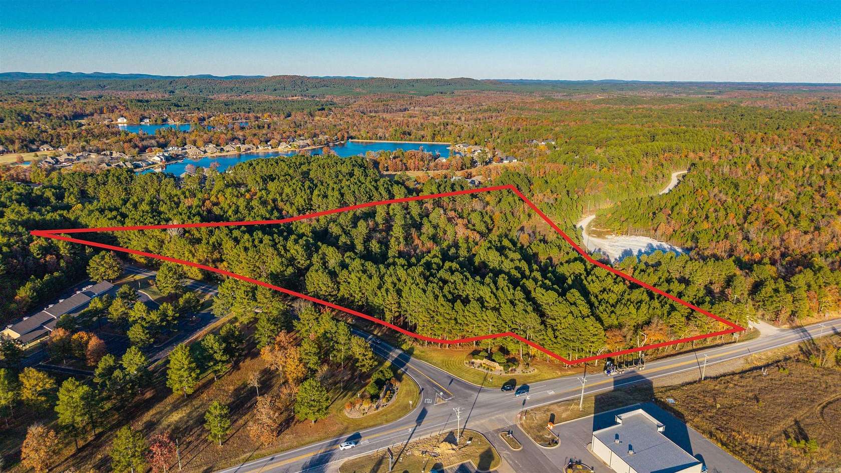 15.4 Acres of Mixed-Use Land for Sale in Hot Springs Village, Arkansas