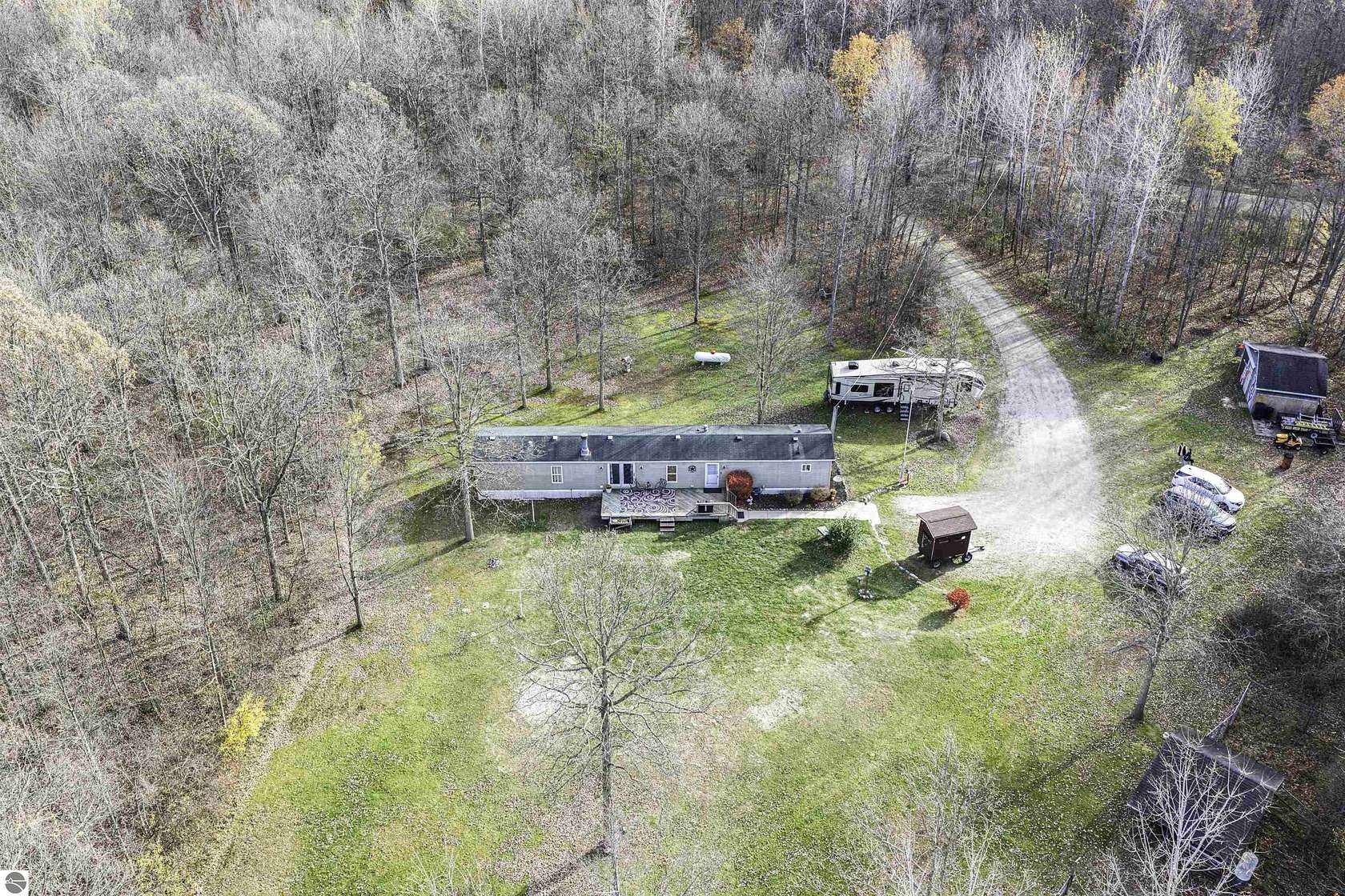 5 Acres of Land with Home for Sale in Mount Pleasant, Michigan