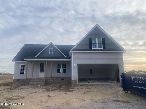 1.74 Acres of Residential Land with Home for Sale in Bailey, North Carolina