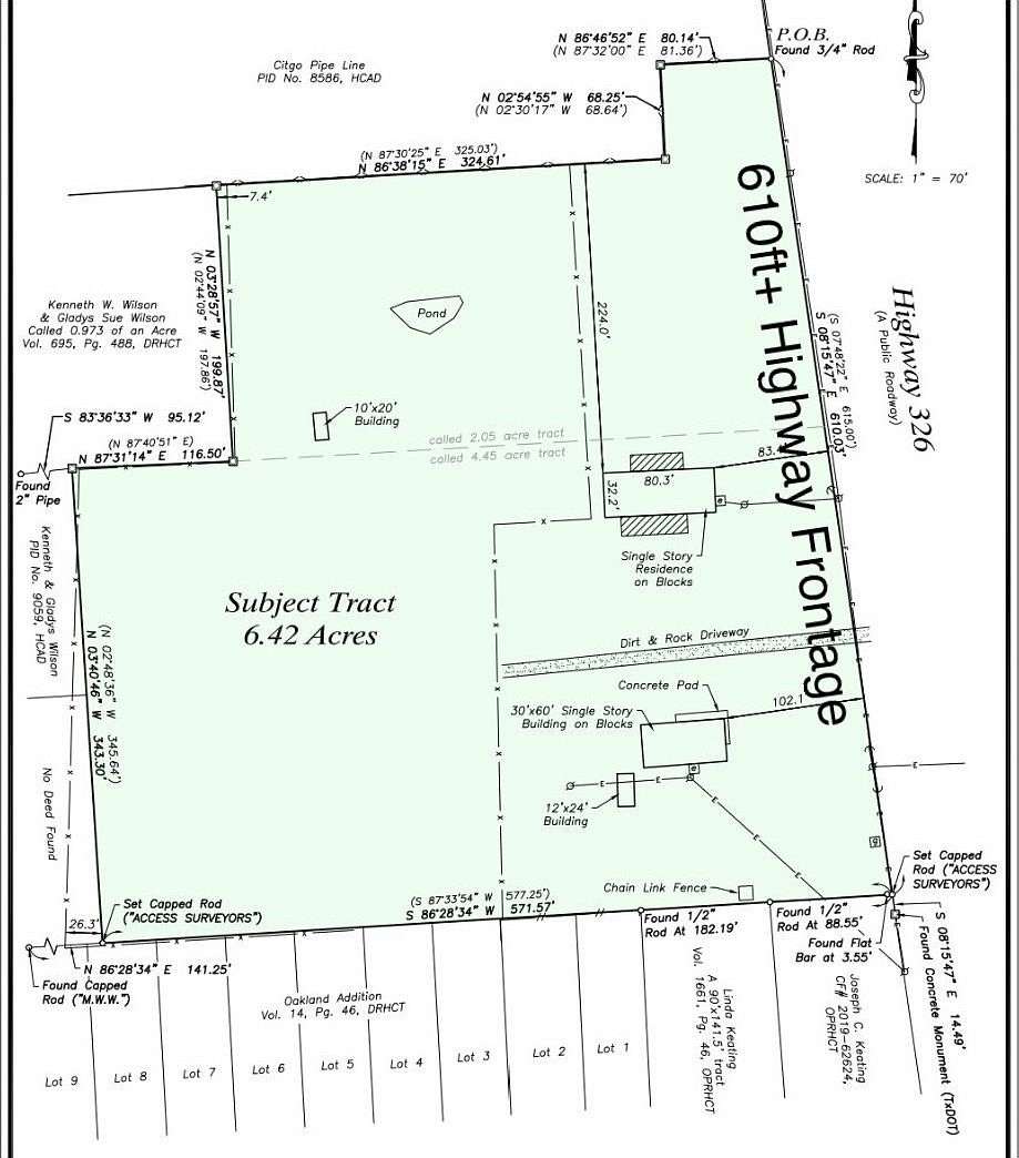 6.42 Acres of Residential Land for Sale in Sour Lake, Texas