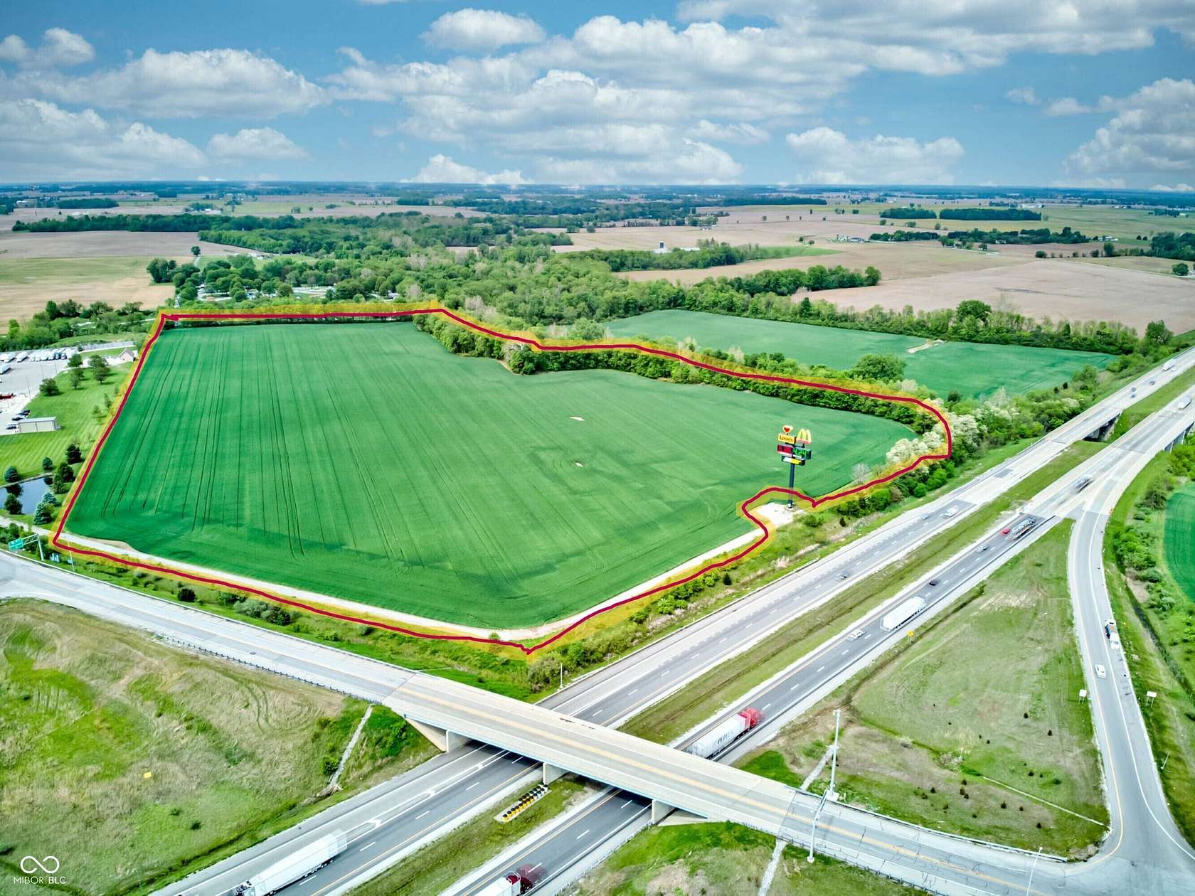 35 Acres of Land for Sale in Knightstown, Indiana