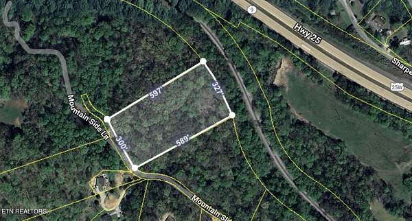4.5 Acres of Residential Land for Sale in Rocky Top, Tennessee