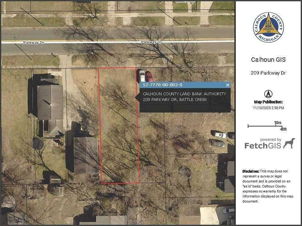 0.13 Acres of Land for Sale in Battle Creek, Michigan