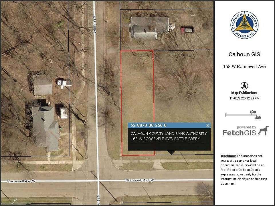 0.13 Acres of Land for Sale in Battle Creek, Michigan