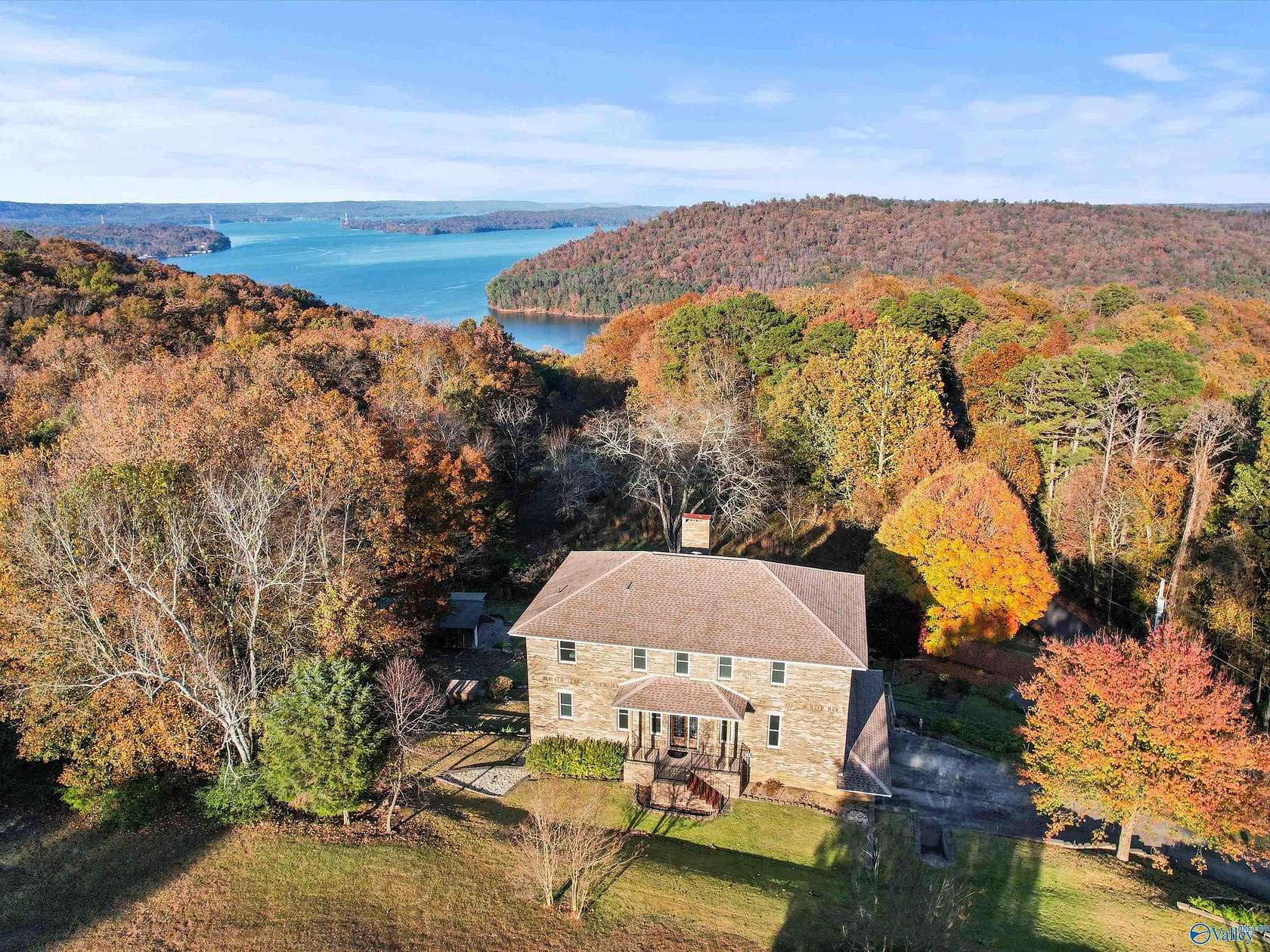 3.4 Acres of Residential Land with Home for Sale in Guntersville, Alabama