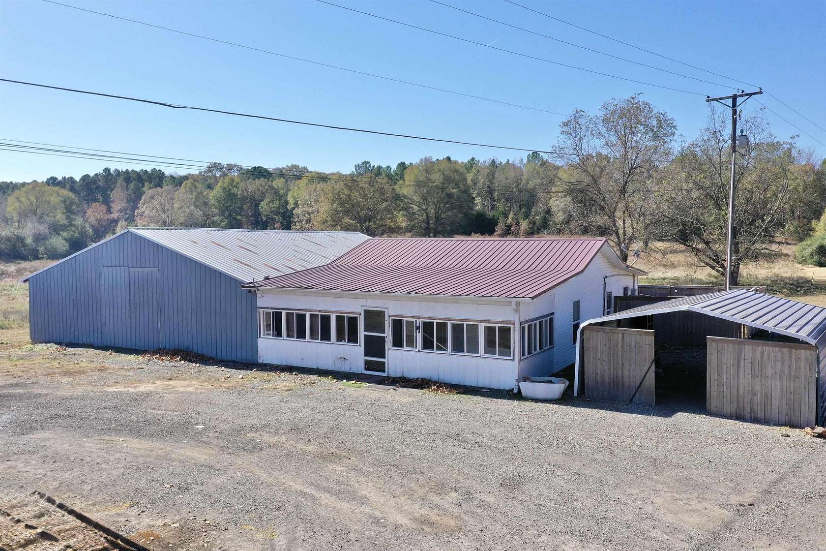7.8 Acres of Land with Home for Sale in Pangburn, Arkansas