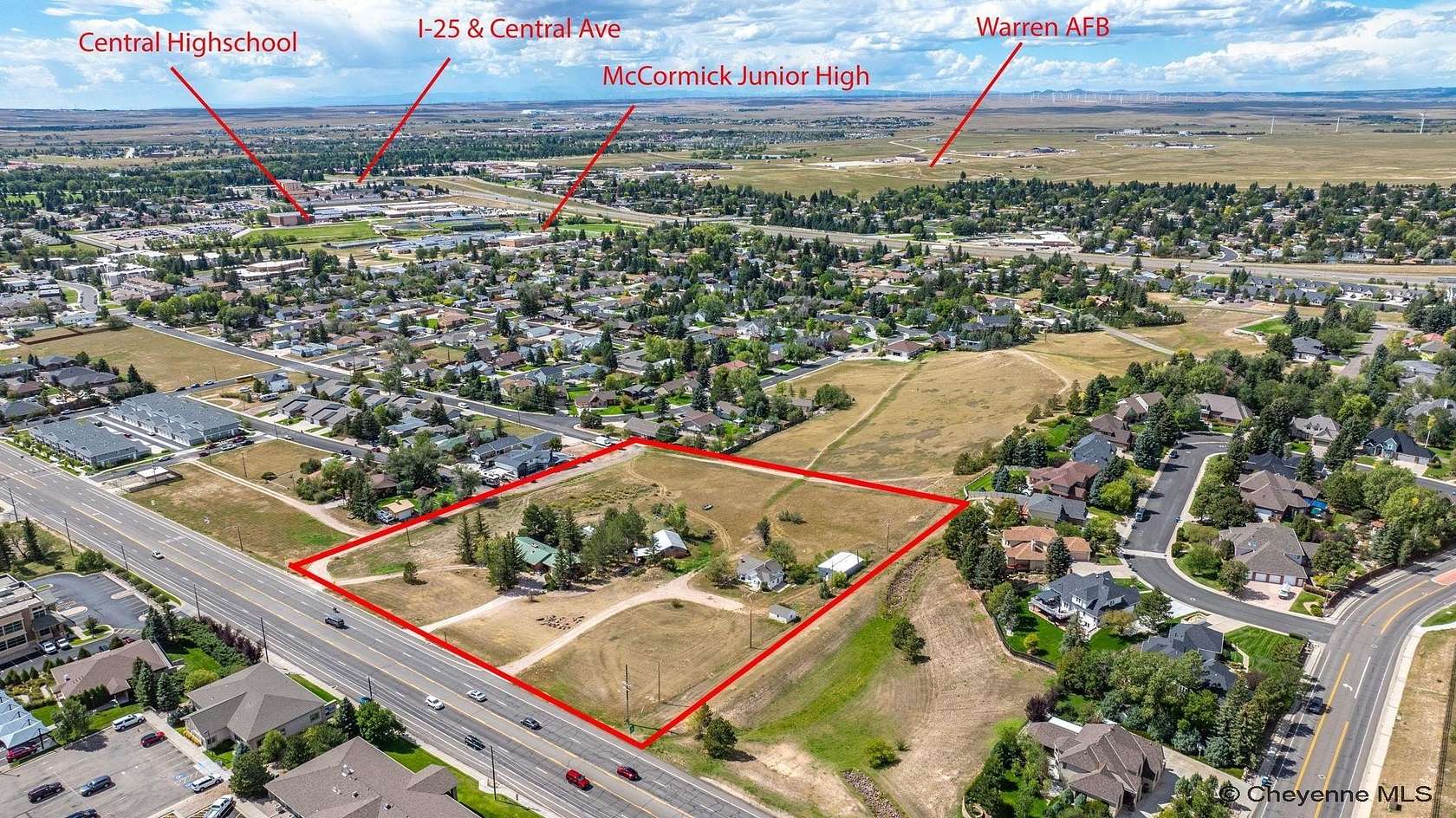 5 Acres of Mixed-Use Land for Sale in Cheyenne, Wyoming