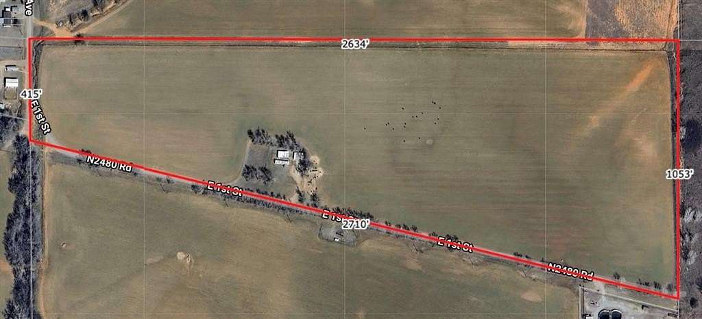 47.8 Acres of Land for Sale in Hydro, Oklahoma