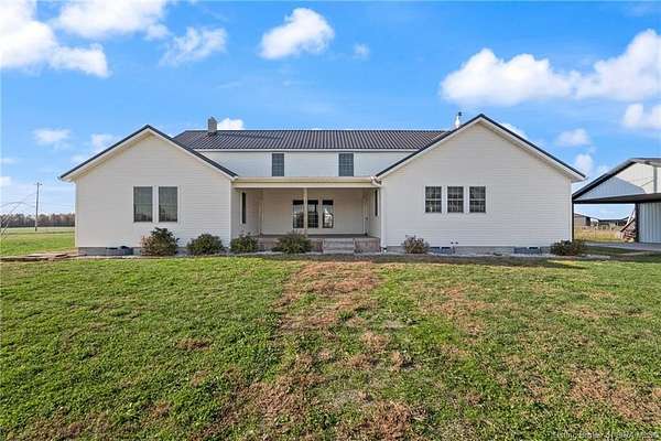 5.42 Acres of Land with Home for Sale in Marysville, Indiana
