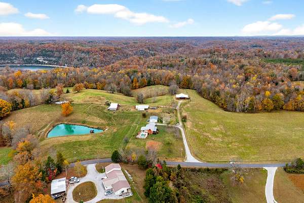 45 Acres of Land with Home for Auction in Walling, Tennessee