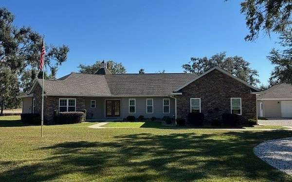 8.68 Acres of Land with Home for Sale in Branford, Florida