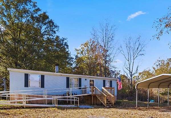 5 Acres of Residential Land with Home for Sale in Saluda, South Carolina