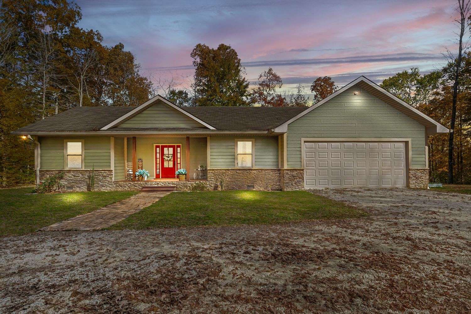 12.5 Acres of Land with Home for Sale in Lobelville, Tennessee