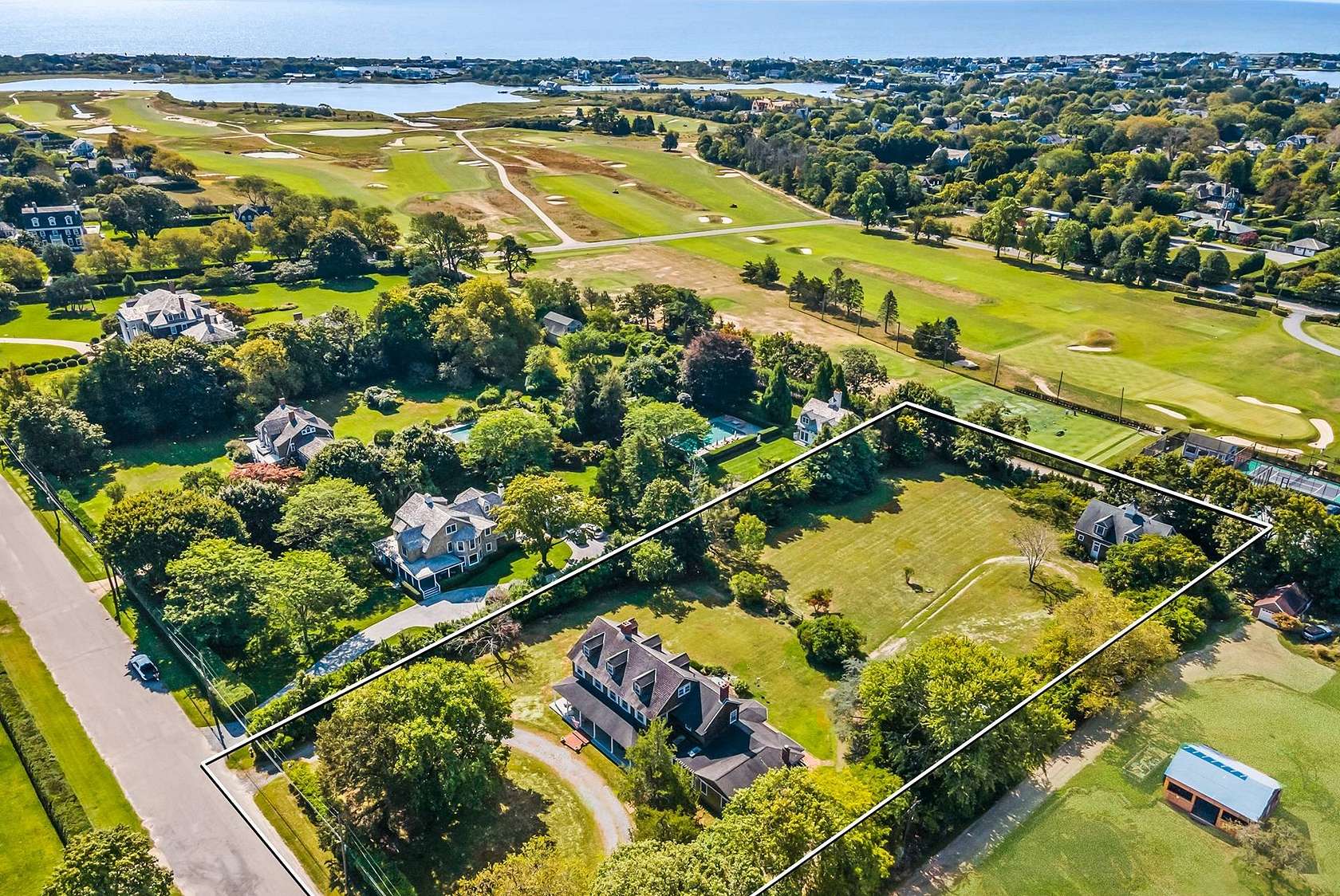 2 Acres of Residential Land with Home for Sale in Quogue, New York