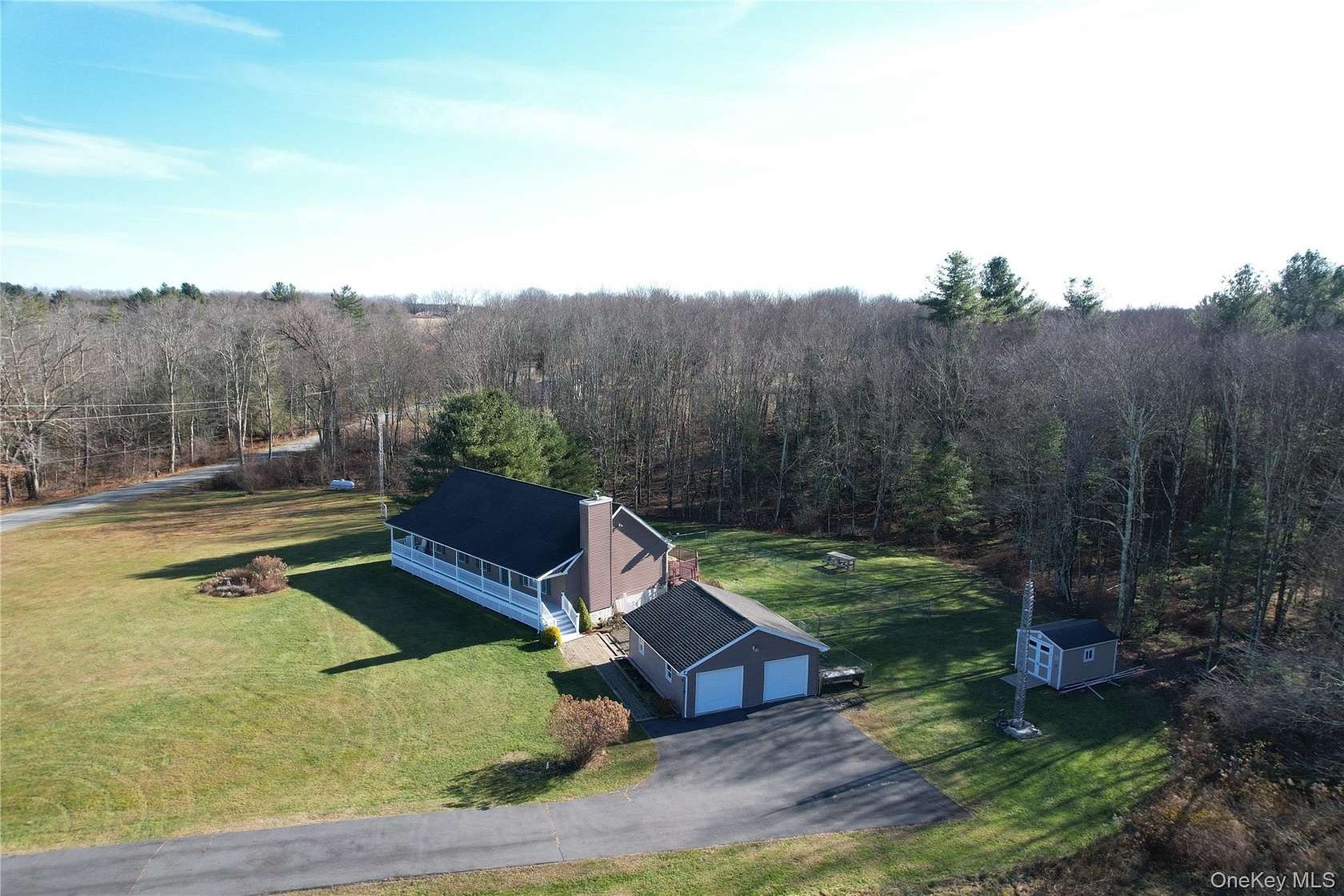 6.47 Acres of Residential Land with Home for Sale in Jeffersonville, New York