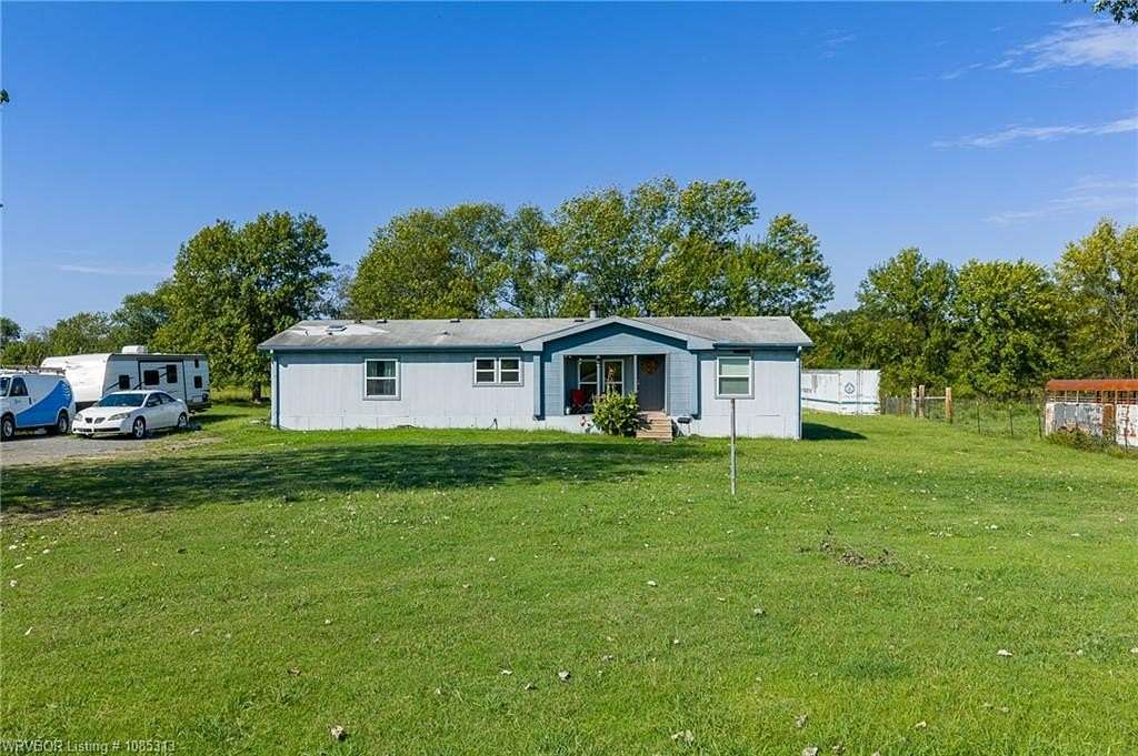 9.3 Acres of Residential Land with Home for Sale in Lavaca, Arkansas