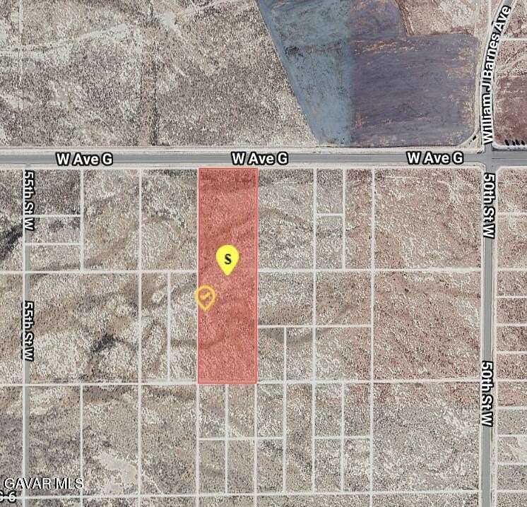 9.3 Acres of Commercial Land for Sale in Lancaster, California