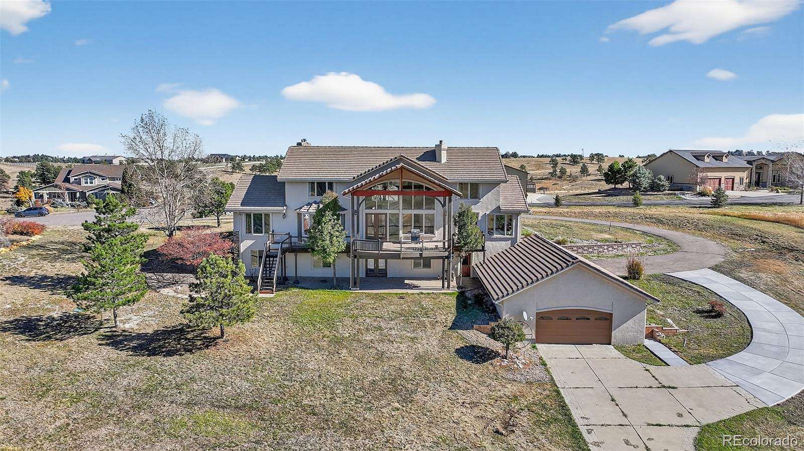 2.86 Acres of Land with Home for Sale in Parker, Colorado