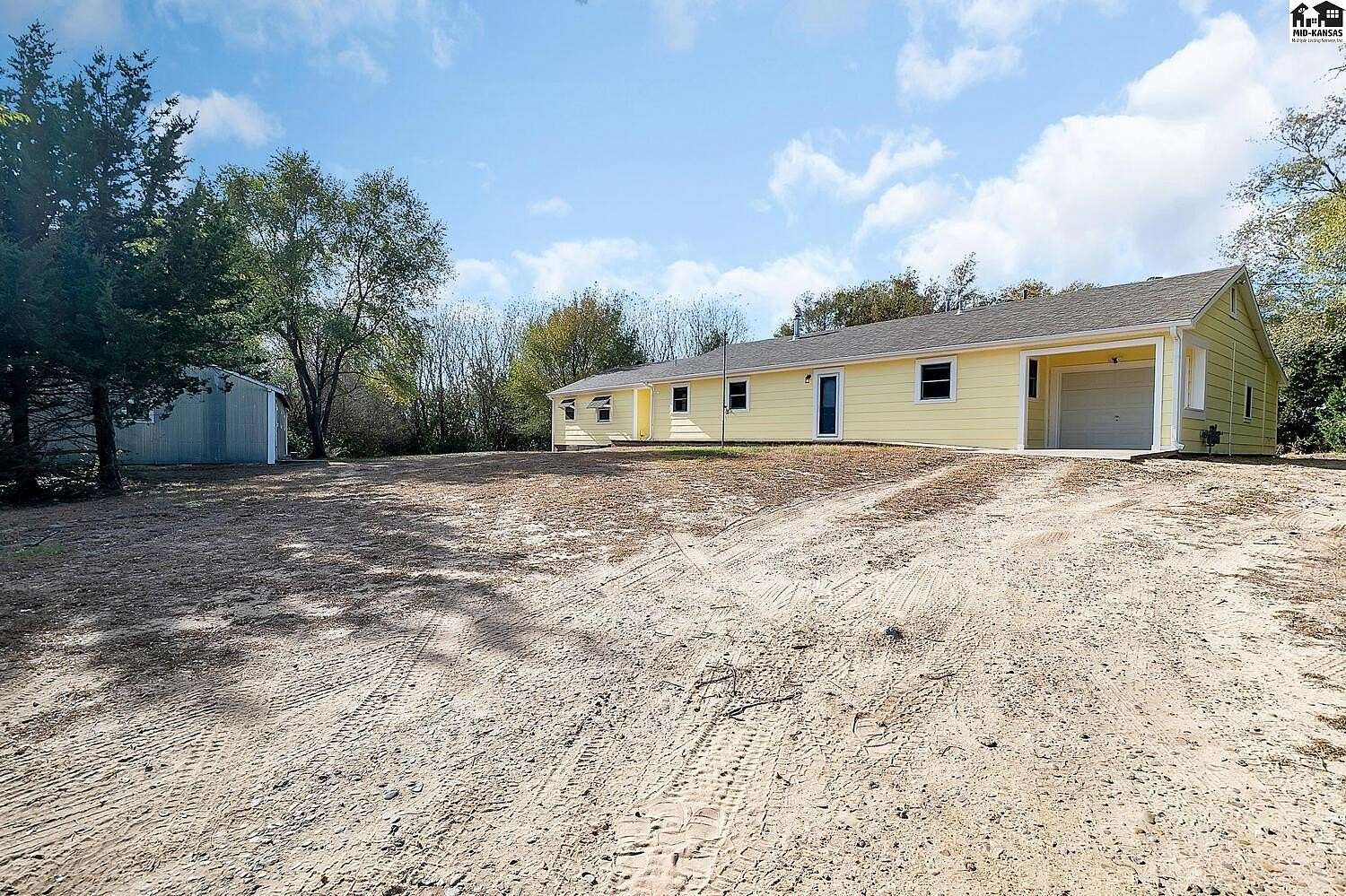 11.2 Acres of Land with Home for Sale in Hutchinson, Kansas