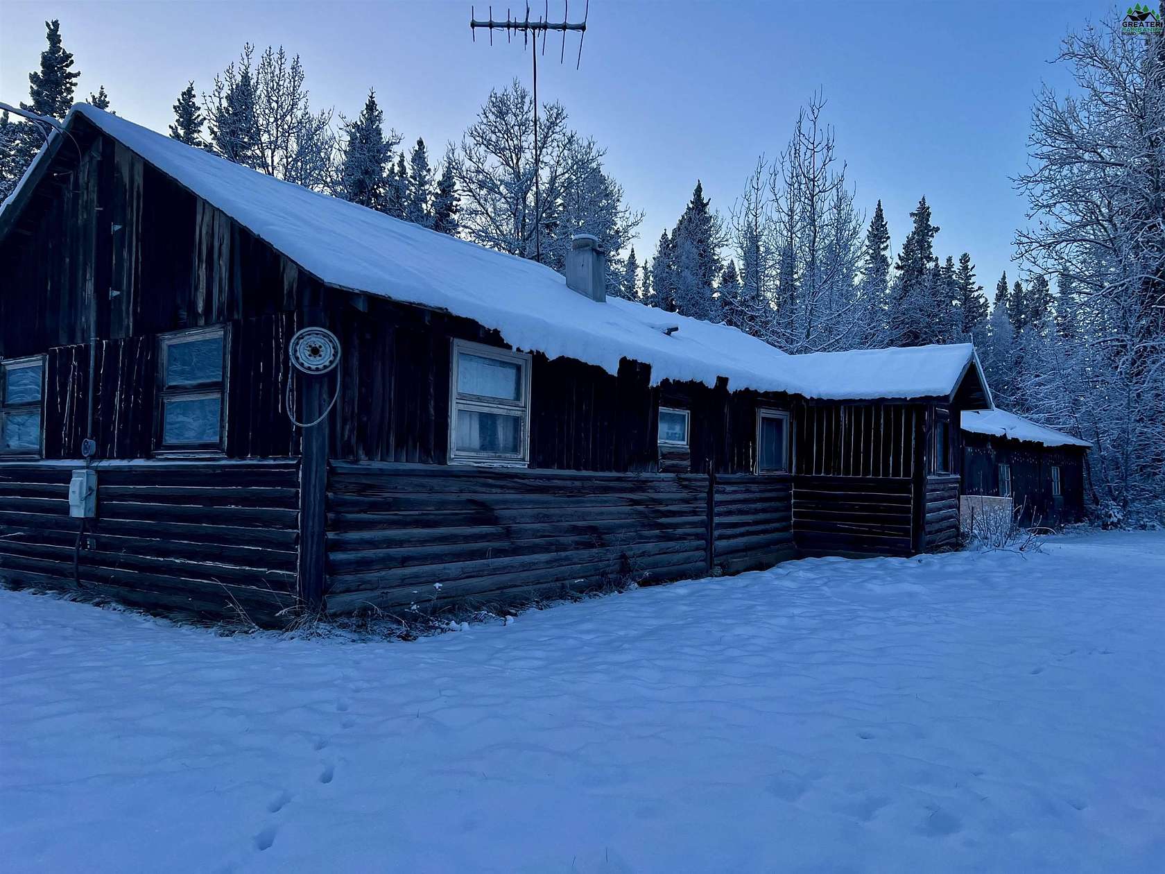 4.5 Acres of Residential Land with Home for Sale in Delta Junction, Alaska