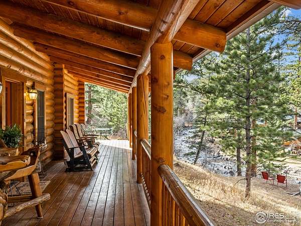 10.8 Acres of Recreational Land with Home for Sale in Estes Park, Colorado