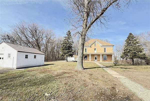 10 Acres of Land with Home for Sale in Sacred Heart, Minnesota