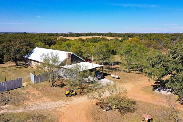 8.2 Acres of Residential Land with Home for Sale in Jacksboro, Texas