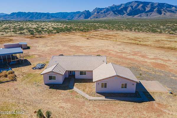 10 Acres of Land with Home for Sale in Cochise, Arizona