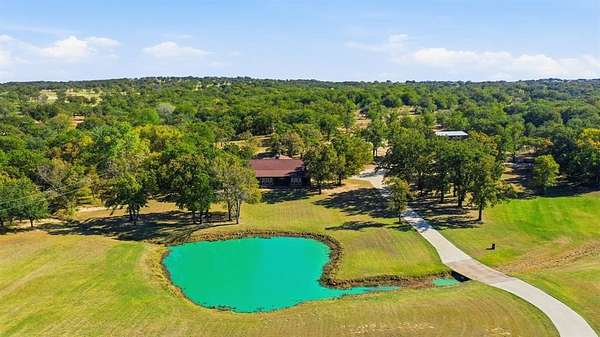 15 Acres of Land with Home for Sale in Weatherford, Texas