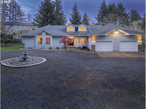 3.22 Acres of Residential Land with Home for Sale in Lincoln City, Oregon