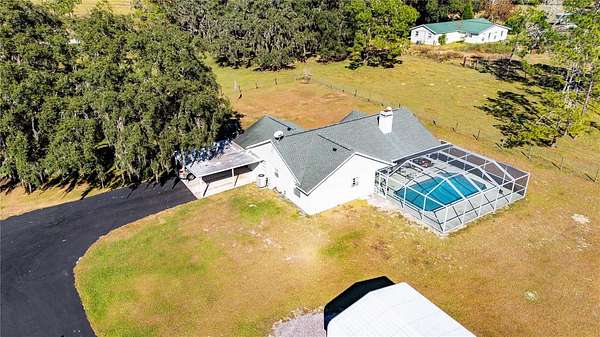 5 Acres of Land with Home for Sale in Dade City, Florida