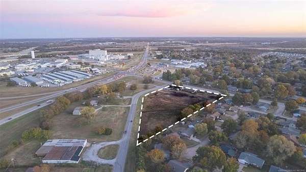 4.8 Acres of Commercial Land for Sale in Broken Arrow, Oklahoma