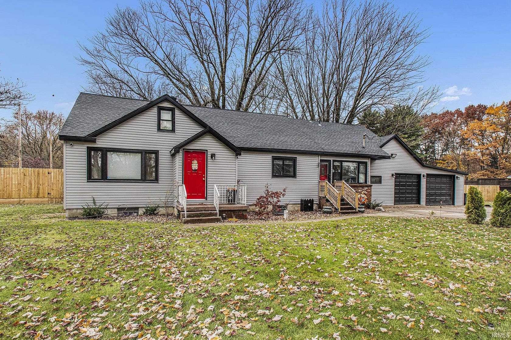 3 Acres of Residential Land with Home for Sale in Elkhart, Indiana