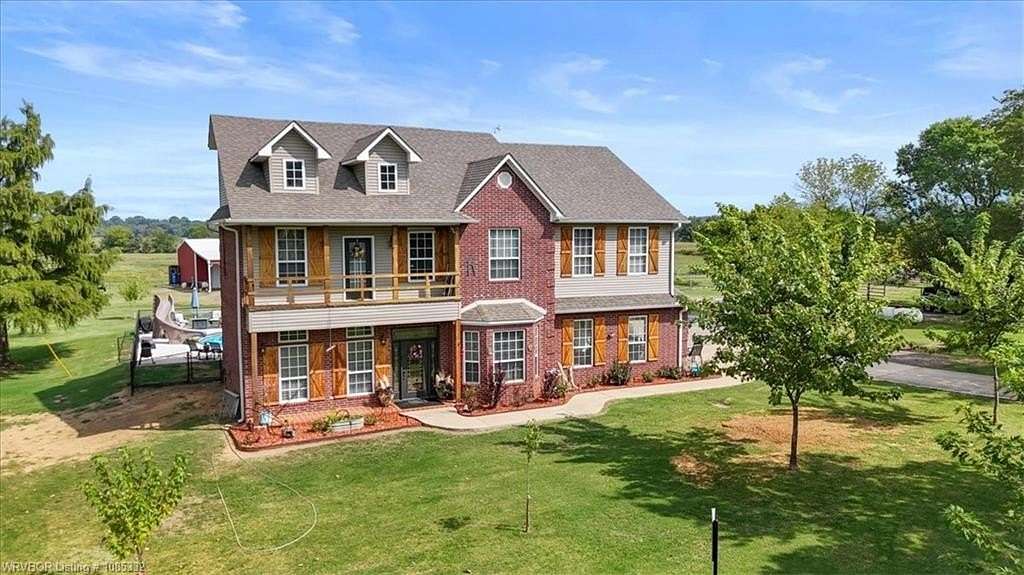 41.8 Acres of Land with Home for Sale in Howe, Oklahoma