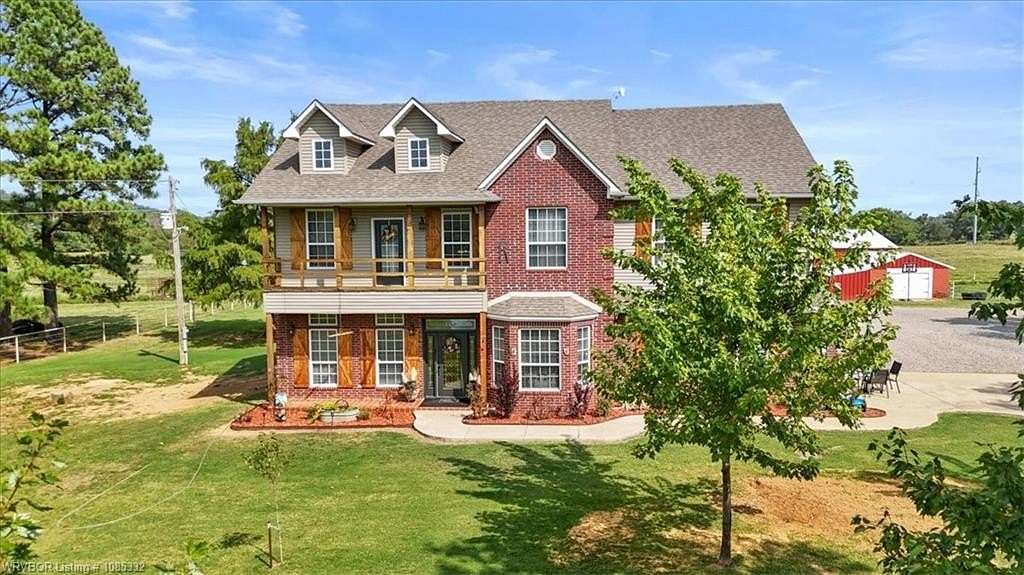 41.8 Acres of Land with Home for Sale in Howe, Oklahoma