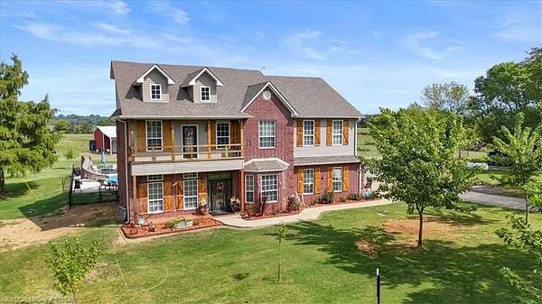 41.8 Acres of Land with Home for Sale in Howe, Oklahoma