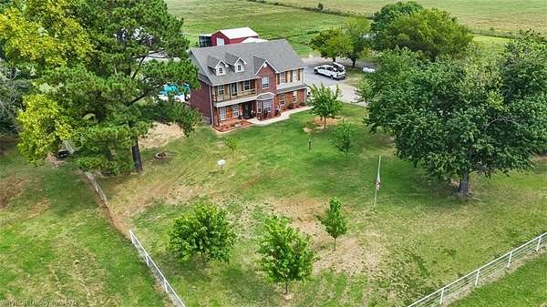 41.8 Acres of Land with Home for Sale in Howe, Oklahoma