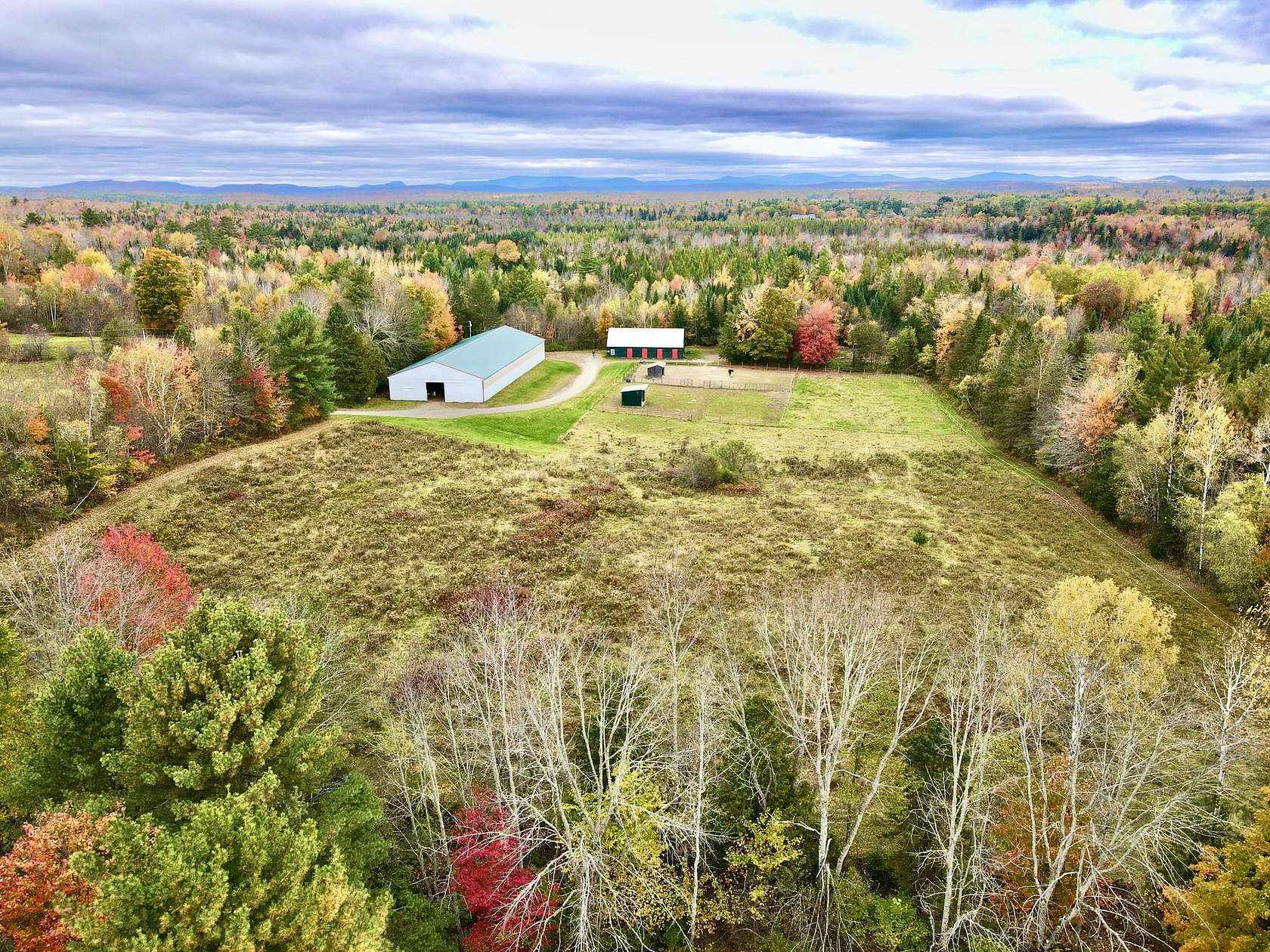54 Acres of Improved Agricultural Land for Sale in Dover-Foxcroft, Maine