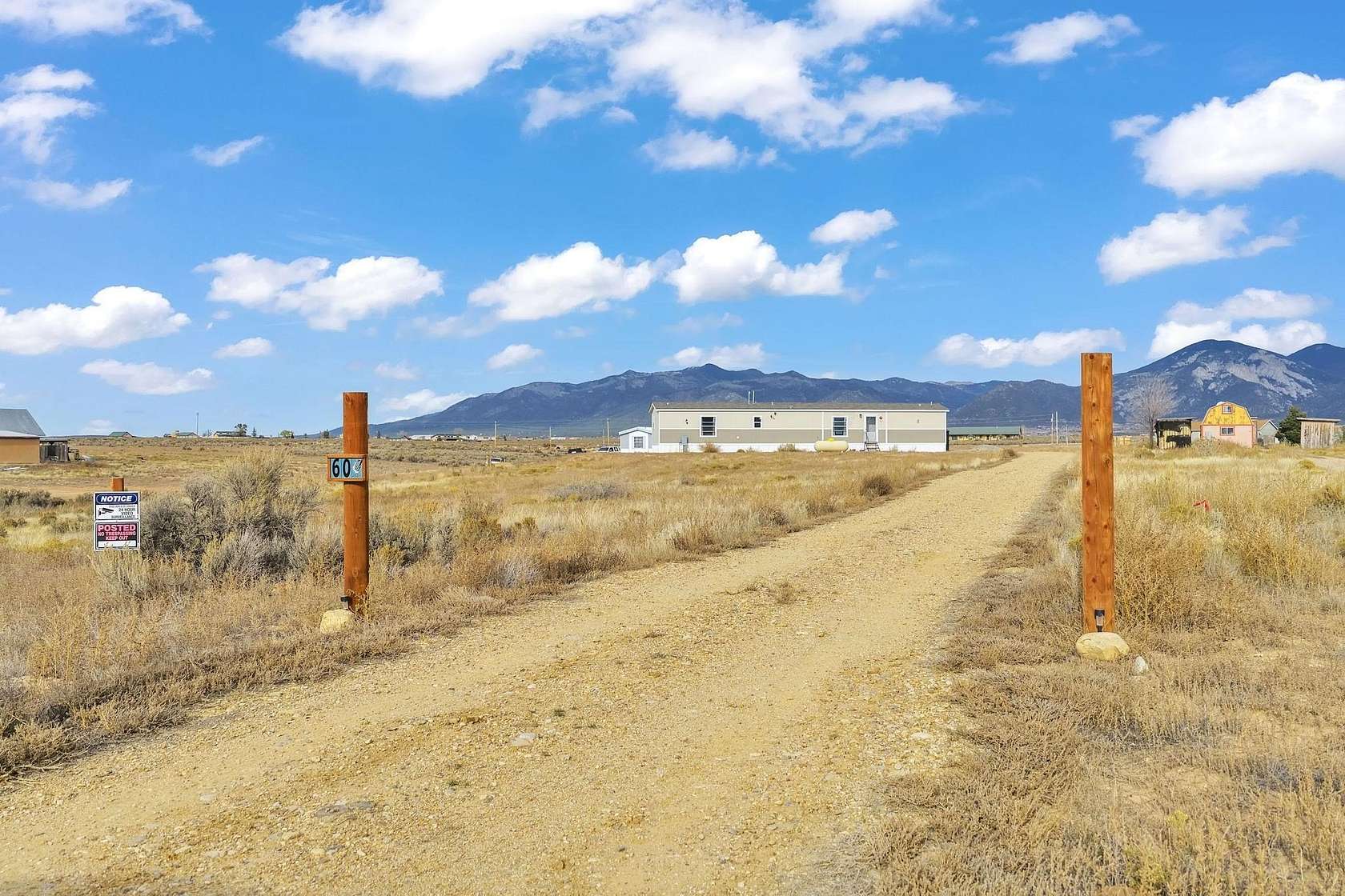 2 Acres of Residential Land with Home for Sale in El Prado, New Mexico