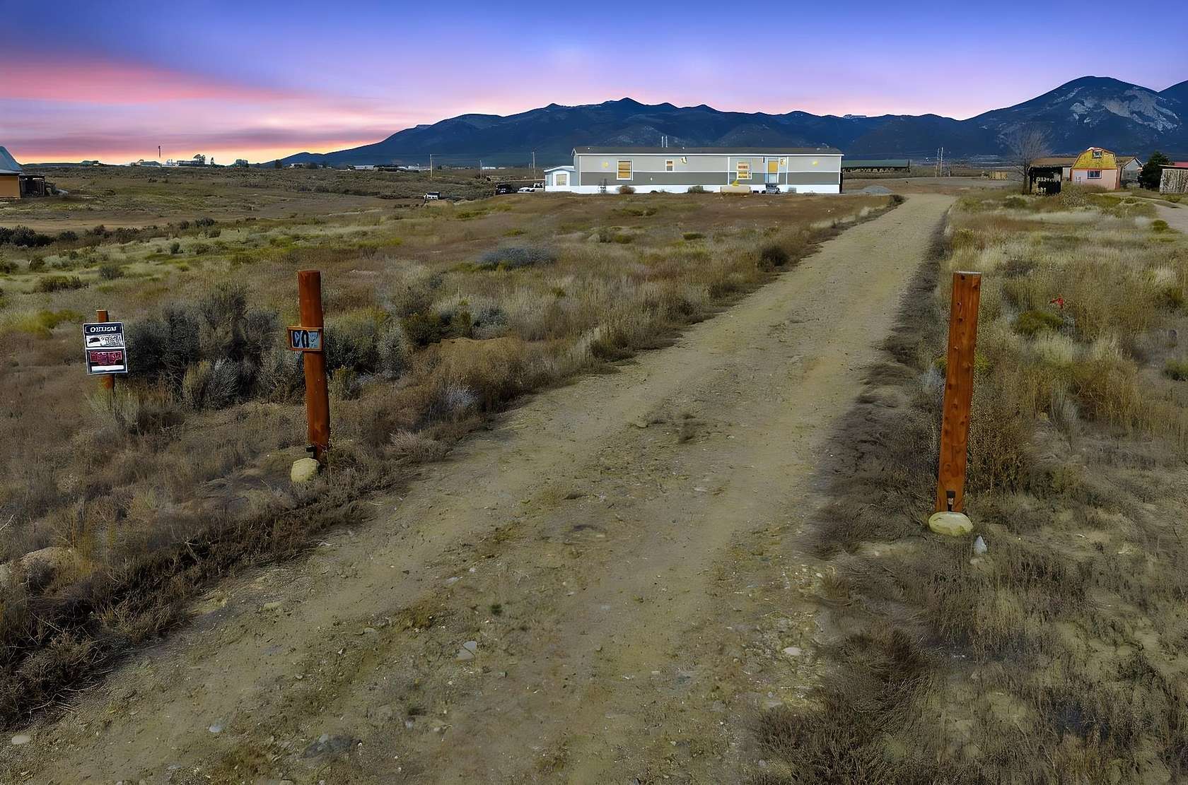 2 Acres of Land with Home for Sale in El Prado, New Mexico