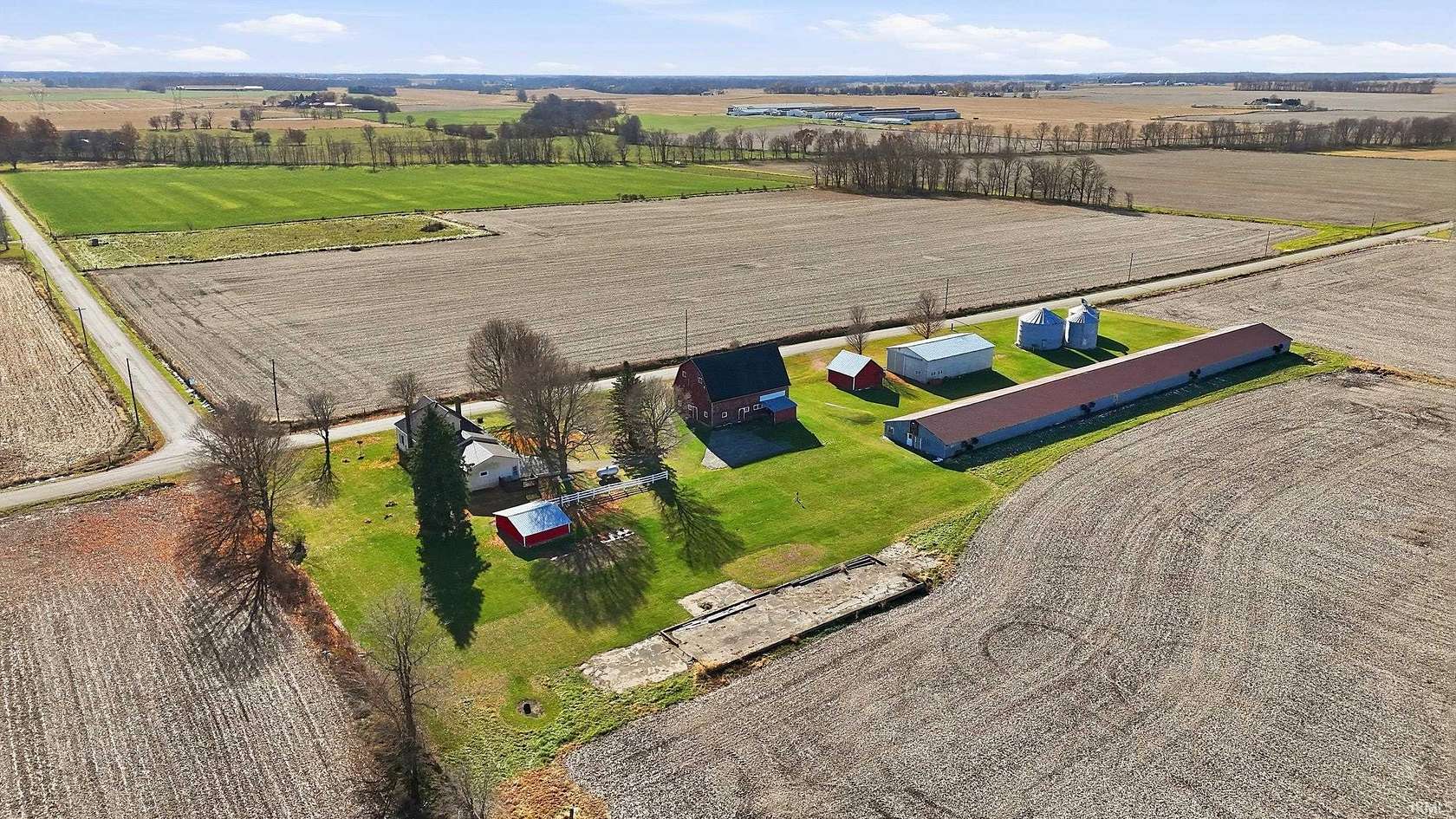 3 Acres of Residential Land with Home for Sale in Claypool, Indiana