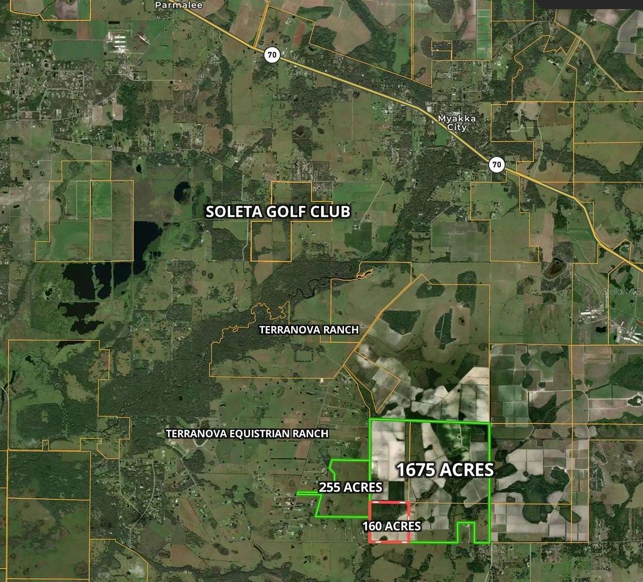 254 Acres of Agricultural Land for Sale in Myakka City, Florida