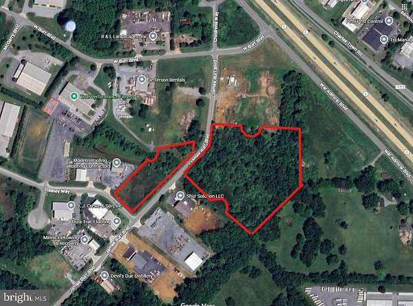 12.1 Acres of Commercial Land for Sale in Kearneysville, West Virginia