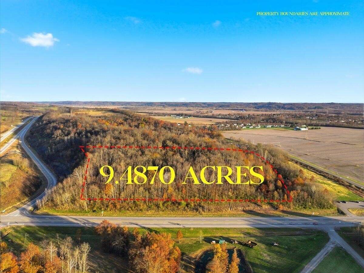 9.5 Acres of Land for Sale in Dresden, Ohio