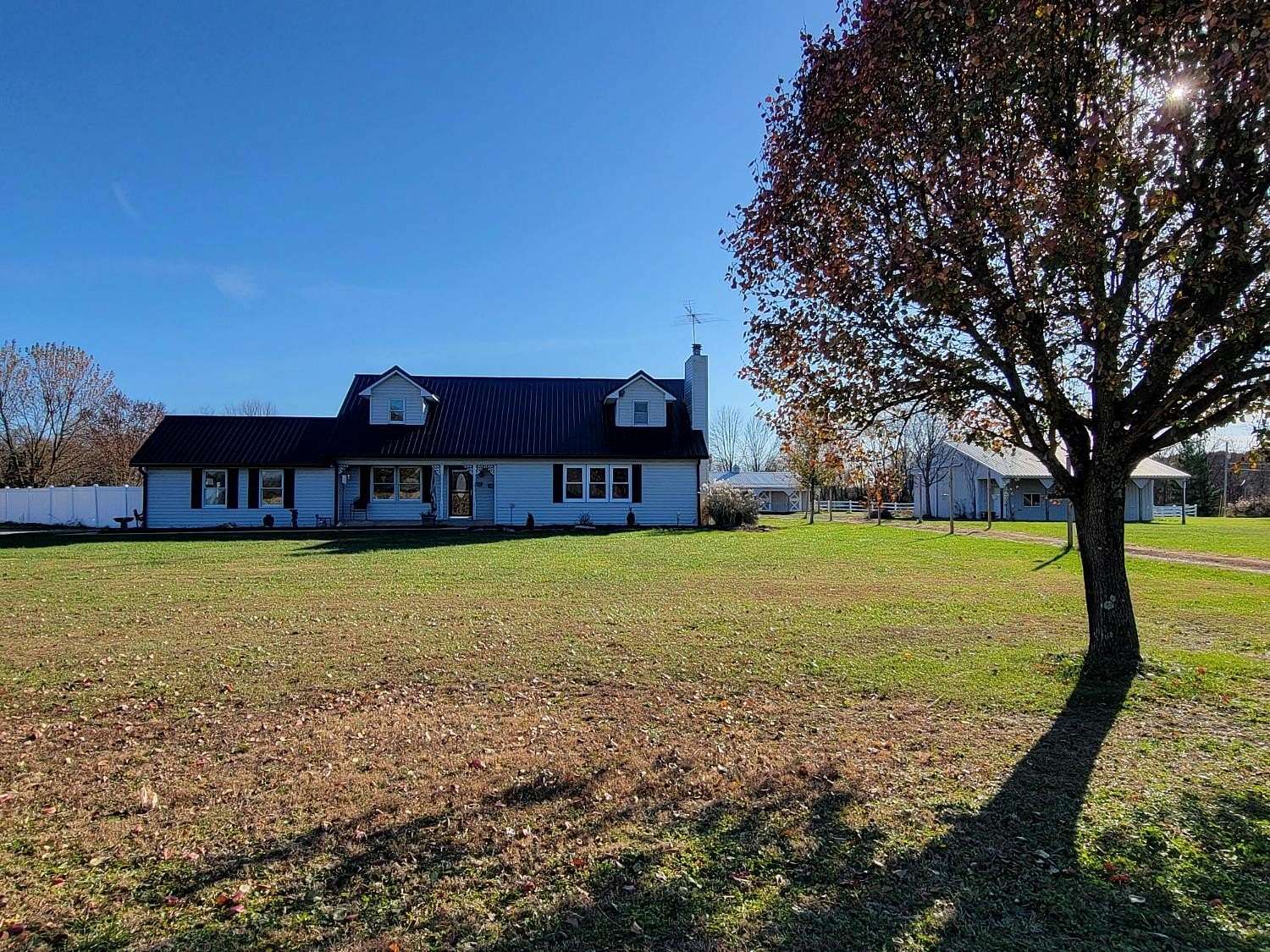 3 Acres of Residential Land with Home for Sale in Milan, Indiana