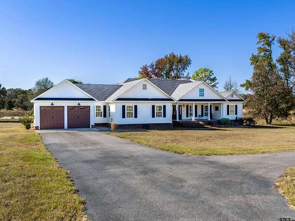 10 Acres of Land with Home for Sale in Winnsboro, Texas